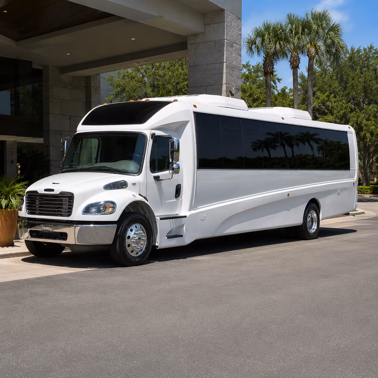 lakeland charter bus interior