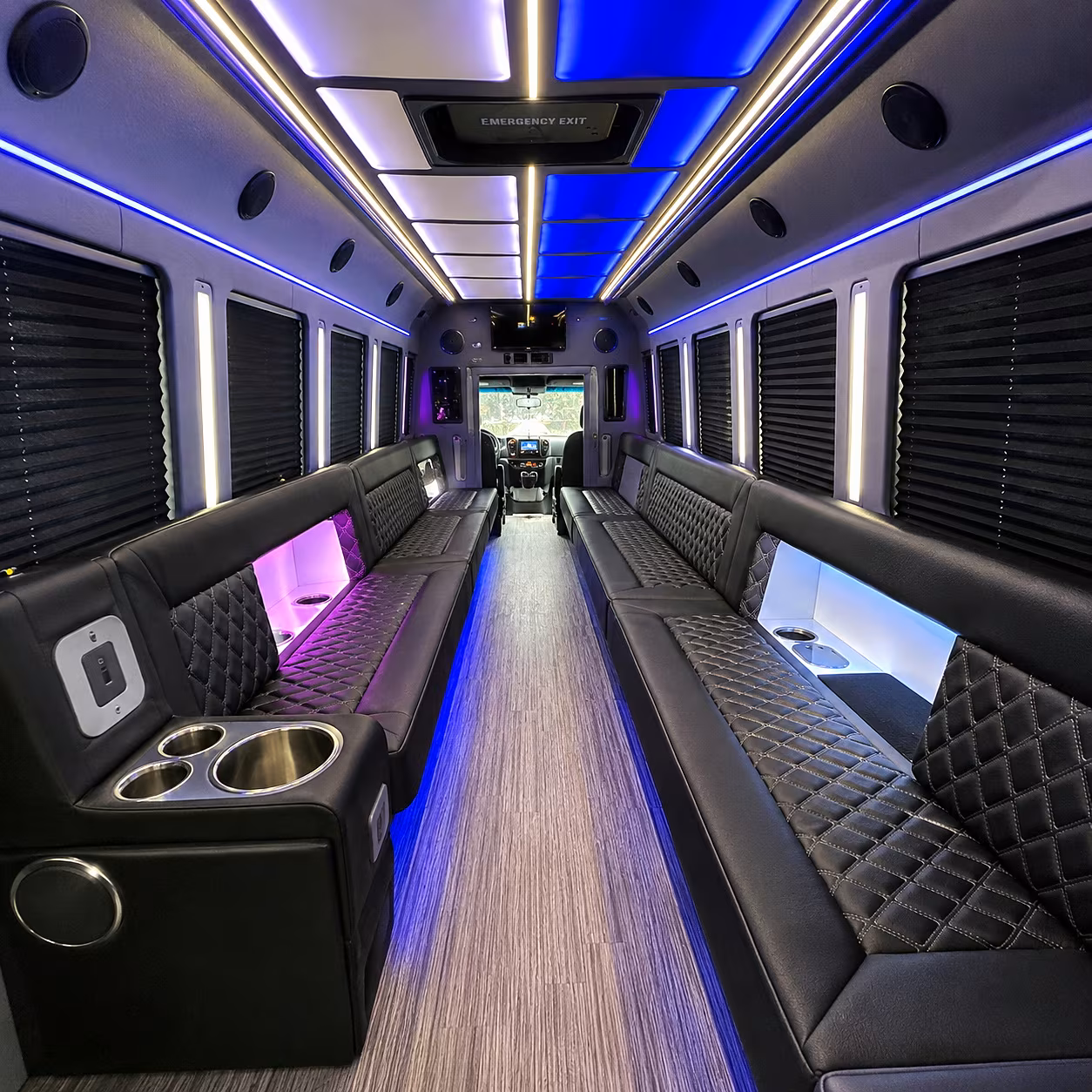 spring hill party bus rentals inside