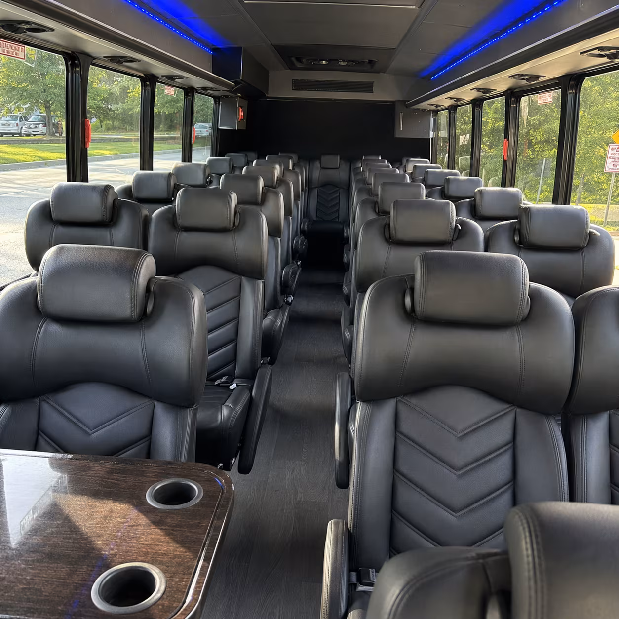 spring hill sporting event transportation onboard seating