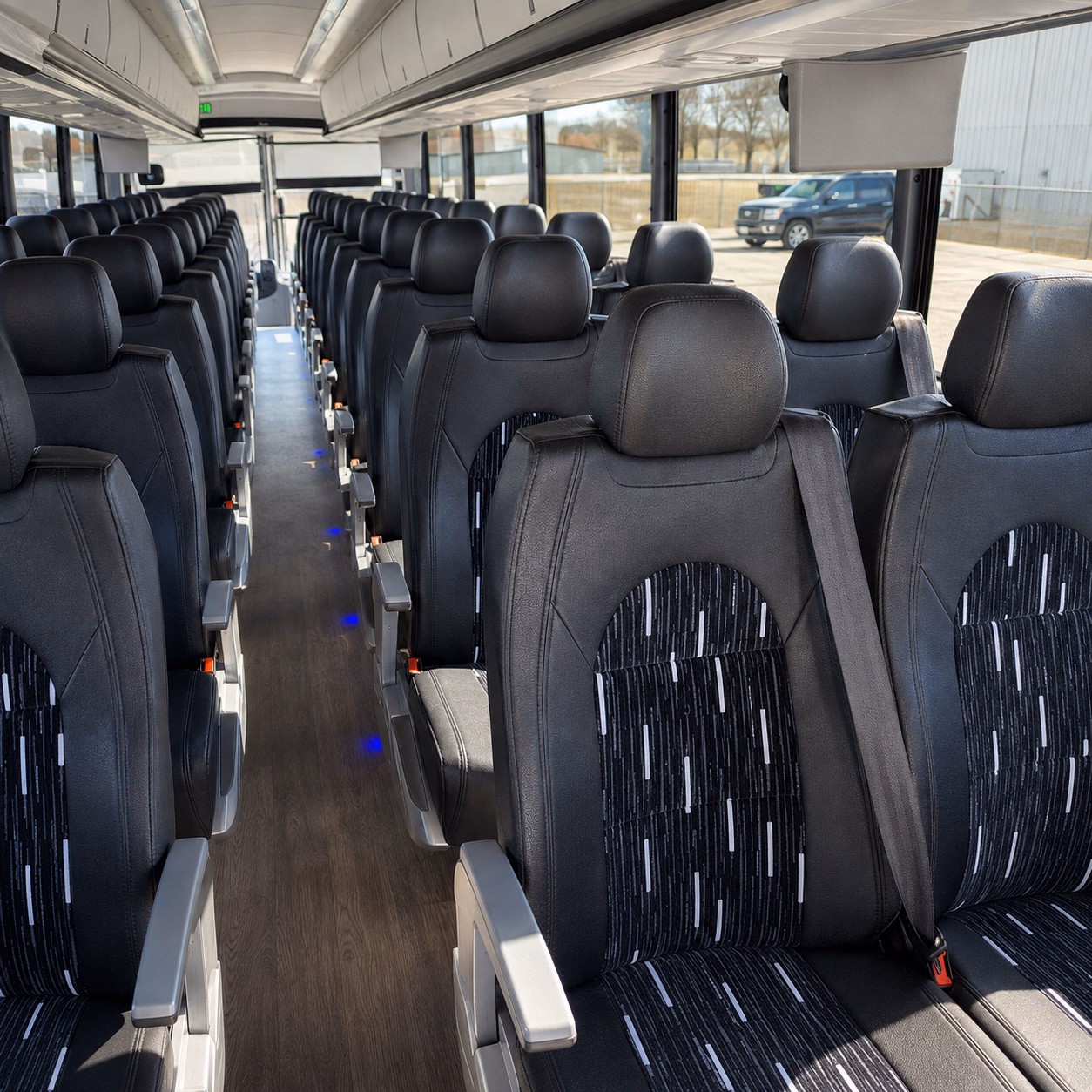 take a group charter bus from spring hill to tampa or orlando without the traffic headache